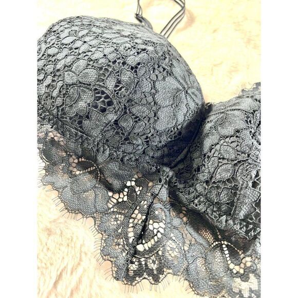 ‎Black Small Gilligan and O'Malley Bralette NWT - Picture 7 of 7